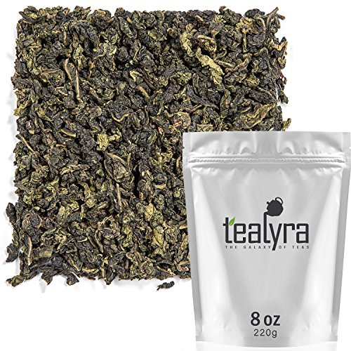 Product Cover Tealyra - Tie Guan Yin - Oolong Loose Leaf Tea - Iron Goddess of Mercy - Organically Grown - Healing Properties - Best Chinese Oolong - Fresh Award Winning - Caffeine Medium - (8oz / 220g)