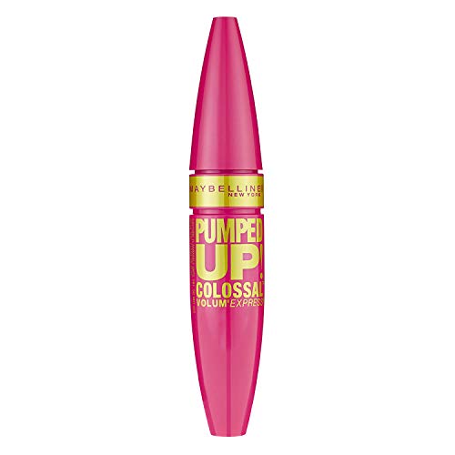 Product Cover Maybelline New York Volum' Express Pumped Up! Colossal Washable Mascara, Glam Black, 0.33 fl. oz.