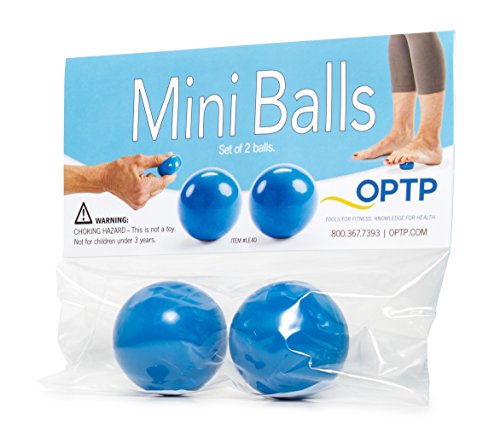 Product Cover OPTP Mini Balls, Vinyl Construction, Therapeutic Self-Massage, 2 Piece