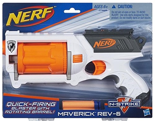 Product Cover Nerf N-Strike Maverick Rev-6 White