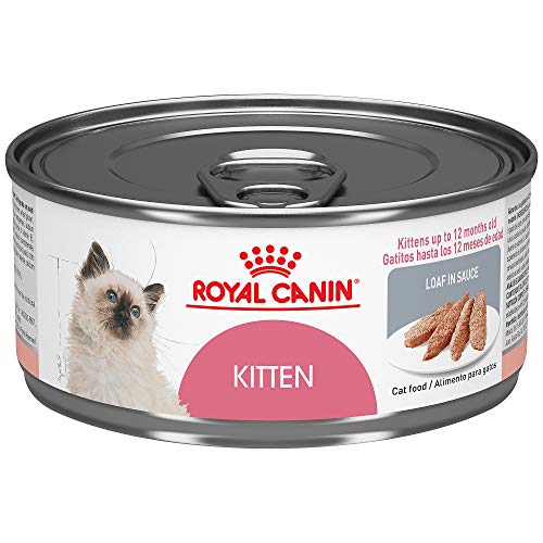 Product Cover Royal Canin Feline Health Nutrition Kitten Instinctive Loaf in Sauce Canned Cat Food (24 Pack), 5.8 Oz/One Size
