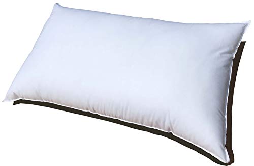 Product Cover Pillowflex 12x24 Inch Premium Polyester Filled Pillow Form Insert - Machine Washable - Oblong Rectangle - Made in USA