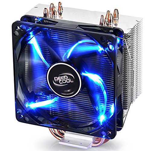Product Cover DEEPCOOL GAMMAXX 400 CPU Air Cooler with 4 Heatpipes, 120mm PWM Fan and Blue LED for Intel/AMD CPUs (AM4 Compatible)