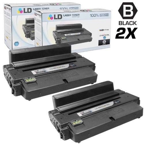 Product Cover LD Compatible Toner Cartridge Replacement for Samsung MLT-D205L High Yield (Black, 2-Pack)