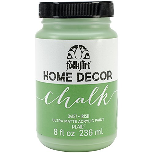 Product Cover FolkArt 34157 Home Decor Chalk Furniture & Craft Paint in Assorted Colors, 8 ounce, Irish