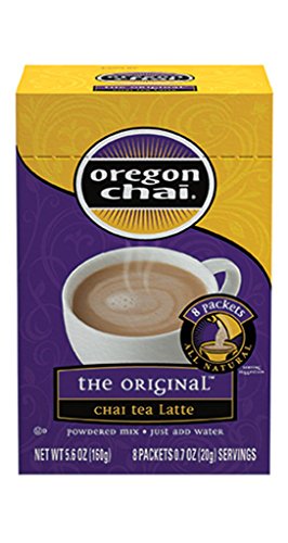 Product Cover Oregon Chai Chai Tea Latte Original Powdered Mix, 8 Packets