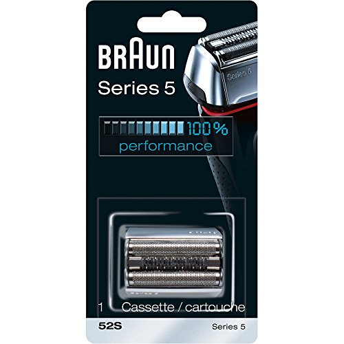 Product Cover Braun Series 5 52S Electric Shaver Head Replacement Cassette - Silver