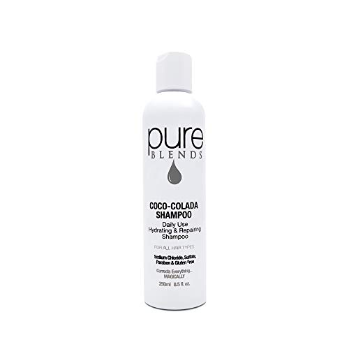 Product Cover Pure Blends Coco-Colada Daily Use Hydrating Repairing Shampoo 8.5 Ounce - Salon Quality