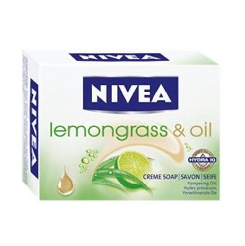 Product Cover Nivea Lemongrass & Oil Bar Soap - Pack of 6 x 100g