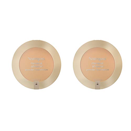 Product Cover Neutrogena Mineral Sheers Compact Powder Foundation Spf 20, Nude 40,.34 Oz. (Pack of 2)