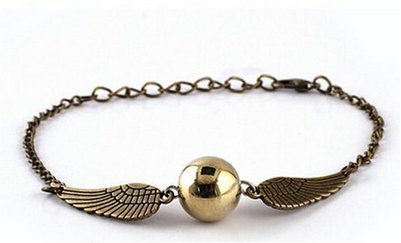 Product Cover VEBE Quidditch Golden Snitch Bracelets chain fashion golden jewelry fan gift