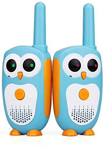Product Cover Retevis RT30 Kids Walkie Talkies Owl Toys Easy Walkie Talkies for Kids Boys and Girls Gifts(Blue,1 Pair)