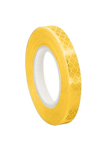 Product Cover 3M 3431 Yellow Micro Prismatic Sheeting Reflective Tape, 0.25