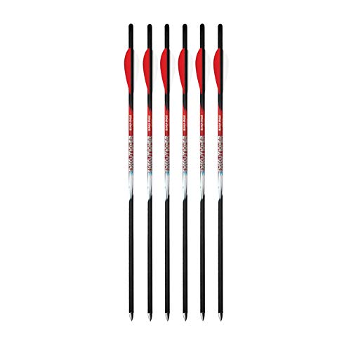 Product Cover Black Eagle Executioner Crossbow Fletched Carbon Arrows/Bolts - 20/.001-6 Pack