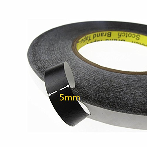 Product Cover NIUTOP Double Side Adhesive Glue Tape For Repair Touch Screen Digitizer LCD Screen Display, 5mm - Black