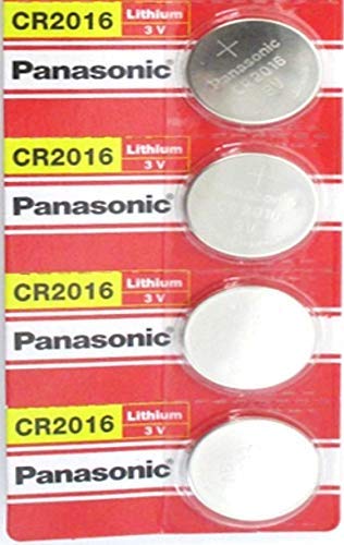 Product Cover 4 Pcs -- Panasonic Cr2016 3v Lithium Coin Cell Battery Dl2016 Ecr2016 - Hassle Free Package