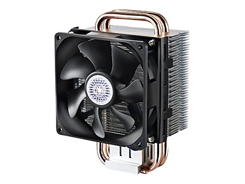 Product Cover Cooler Master Hyper T2 Compact CPU Cooler w/ Dual Looped, Continuous Direct Contact Heatpipes, 92mm PWM Fan, Aluminum Fins, Intel LGA1151, AMD AM4/Ryzen