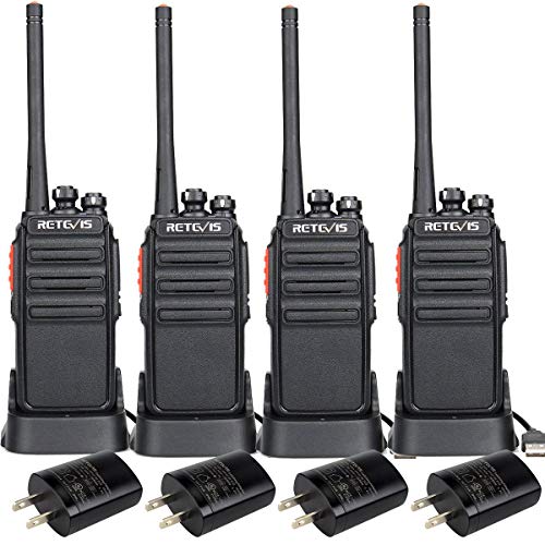 Product Cover Retevis H-777S Two-Way Radios Rechargeable Long Range Super Clear Loud Audio Scan VOX Hand Free Walkie Talkies Cruise Ship Hiking 2 Way Radios(4 Pack)