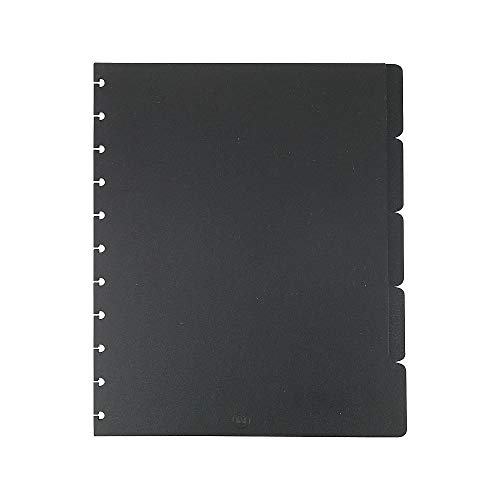 Product Cover Staples? Arc Notebook Tab Dividers, Letter-sized, Black, 9