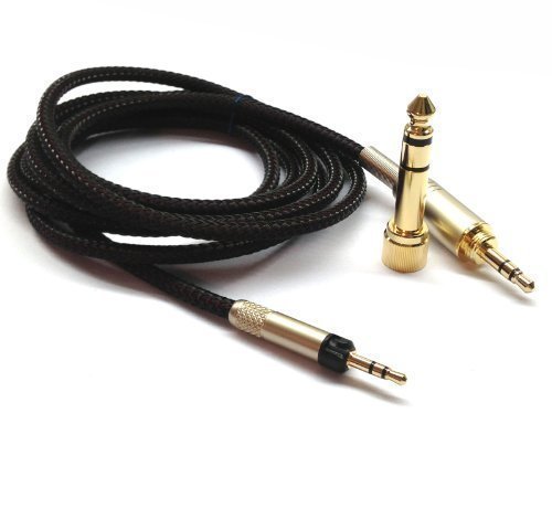 Product Cover 1.5m NEW Replacement Audio upgrade Cable For Sennheiser HD598 HD558 HD518 Headphones
