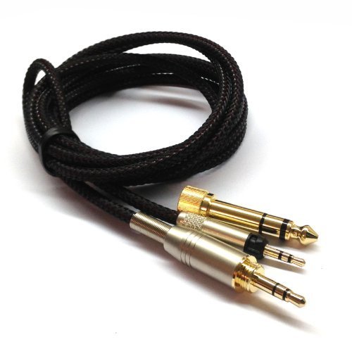 Product Cover 2.5m NEW Replacement Audio upgrade Cable For Sennheiser HD598 HD558 HD518 Headphones