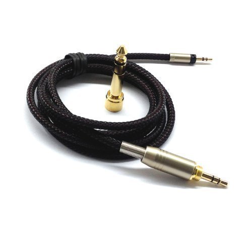 Product Cover NewFantasia Replacement Audio Upgrade Cable Compatible with Sennheiser Momentum, Momentum 2.0, HD1 over-Ear On-Ear Headphones 1.2meters/4feet