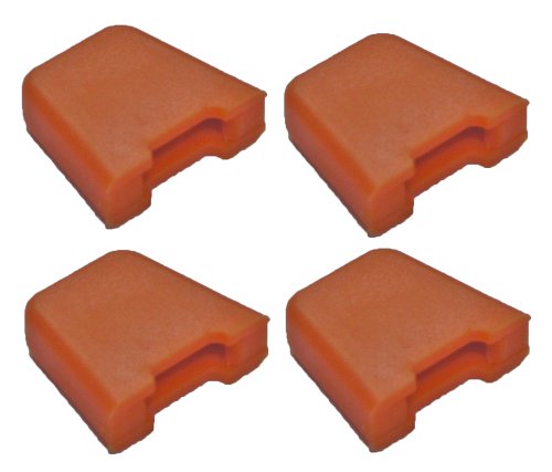 Product Cover Ridgid R213BNA Nailers (4 Pack) Replacement No-Mar Pad # 079007001093-4PK