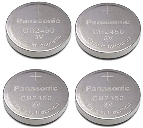Product Cover Panasonic Cr2450 Cr 2450 Lithium 3v Battery [ Pack of 4 ]