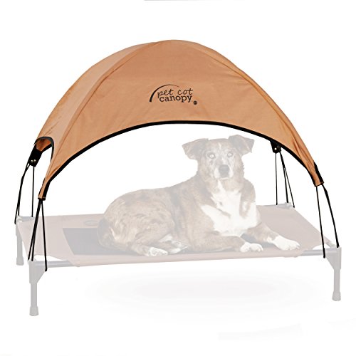 Product Cover K&H Pet Products Pet Cot Canopy Large Tan 30