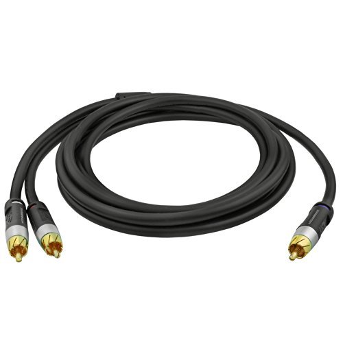Product Cover Mediabridge ULTRA Series Subwoofer Cable (8 Feet) - Dual Shielded with Gold Plated RCA Connectors