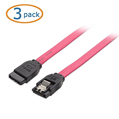 Product Cover Cable Matters® (3 Pack) Straight 6.0 Gbps SATA III Cable - 24 Inches