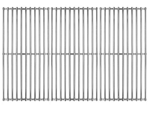 Product Cover bbq-parts SCH763 Stainless Steel Wire Cooking Grid Replacement for Select Gas Grill Models by Charbroil, Kenmore and Others, Set of 3
