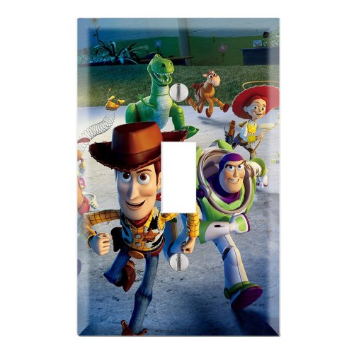 Product Cover Single Toggle Wall Switch Cover Plate Decor Wallplate - Toy Story