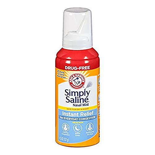 Product Cover Simply Saline Instant Relief for Everyday Congestion Nasal Mist 4.25 oz (Pack of 3)