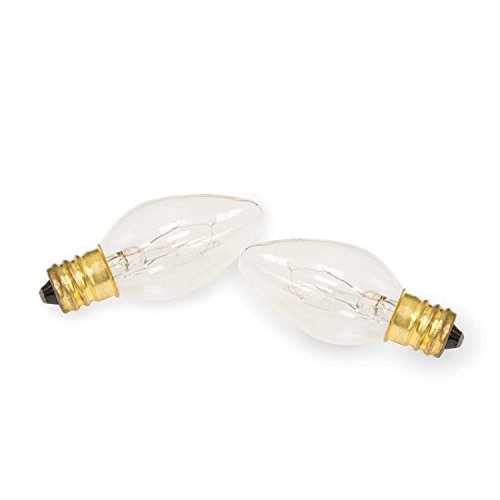 Product Cover Aspectek TRTD11813 Replacement Bulb for Sticky Dome Flea Trap-2 pk, 2 Pack, Transparent