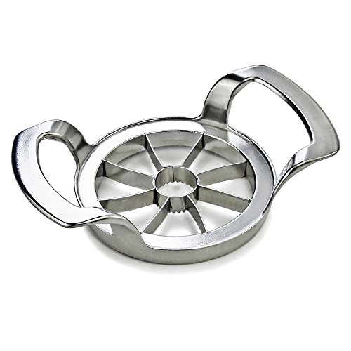 Product Cover New Star Foodservice 42887 Heavy Duty Commercial Apple Corer and Divider, Silver