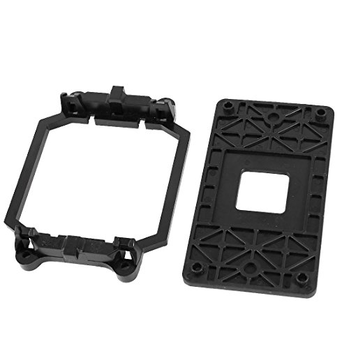 Product Cover Black Plastic AMD CPU Fan Stand Bracket Base for AM2 AM3 Socket