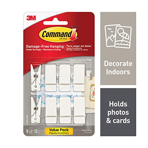 Product Cover Command Spring Clips, Indoor Use (17089Q-8ES)