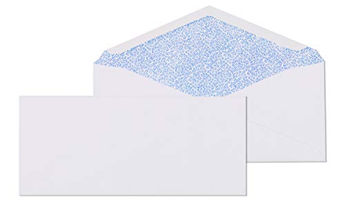 Product Cover # 9 Envelope Standard No Window 3-7/8x8-7/8-Inch White Return Envelopes-Security Tinted-100 Count
