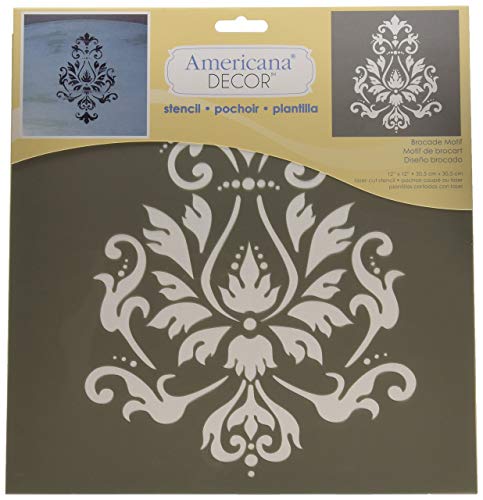 Product Cover DecoArt Deco Art ADS-01 Americana Decor Stencil, Brocade Motif, 1