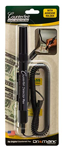 Product Cover Dri Mark Counterfeit Detector Pen with Holder and Coil (351BCL)