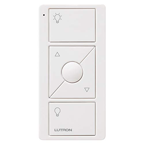 Product Cover Lutron 3-Button with Raise/Lower Pico Remote for Caseta Wireless Smart Lighting Dimmer Switch, PJ2-3BRL-WH-L01R, White