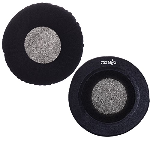 Product Cover Cosmos Cosmos 1 Pair Black Color Velvet Replacement Earpad Ear Pad Cushion for AKG K 240 Studio Headphones