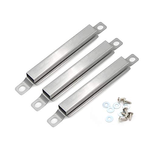 Product Cover Hongso SBE592(3-Pack) Stainless Steel Cross Over Burner Replacement for Select Gas Grill Models by Charbroil, Kenmore and Others (6 3/8