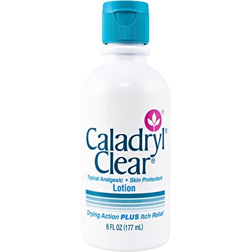 Product Cover Caladryl Clear Lotion Topical Analgesic Skin Protectant, 6 Ounce Bottle