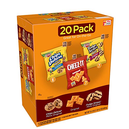 Product Cover Keebler, Cookies and Crackers, Variety Pack,  21.2 oz (20 Count), Packaging may vary