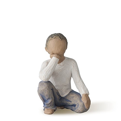 Product Cover Willow Tree Inquisitive Child  (darker skin tone & hair color), sculpted hand-painted figure