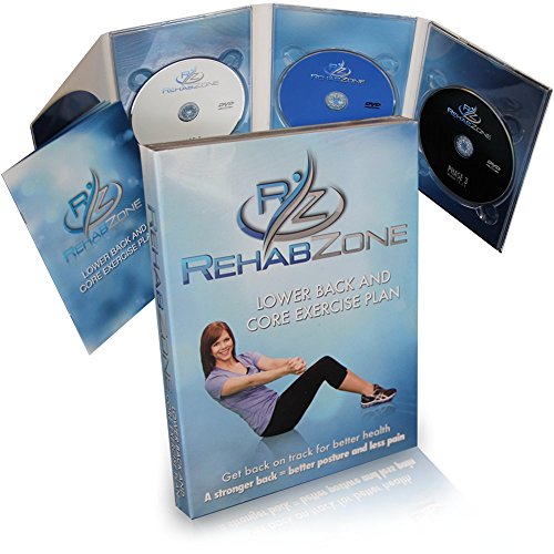 Product Cover RehabZone Lower Back and Core Exercise Plan: Physician endorsed low back pain home exercise program.