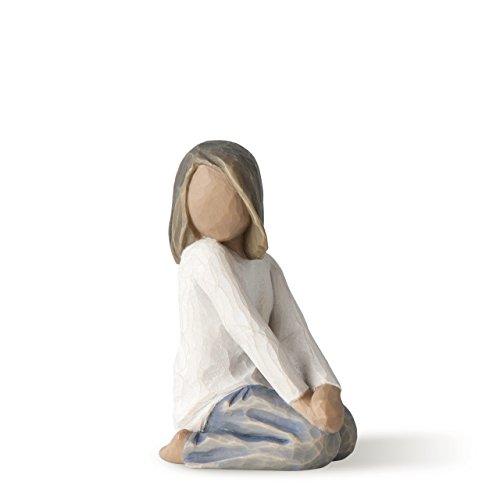 Product Cover Willow Tree Joyful Child (darker skin tone & hair color), sculpted hand-painted figure