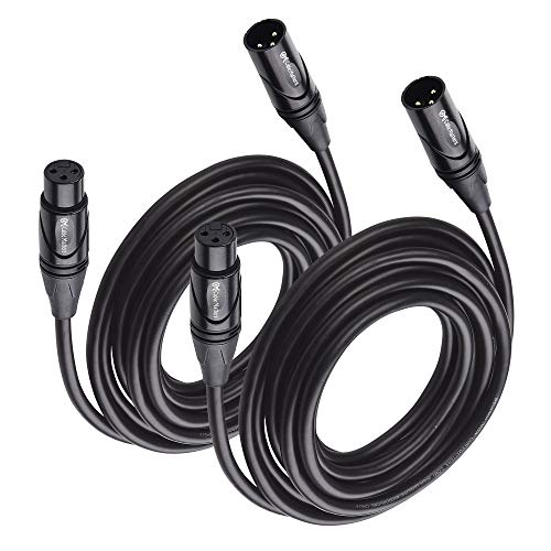 Product Cover Cable Matters 2-Pack Premium XLR to XLR Microphone Cable 15 Feet